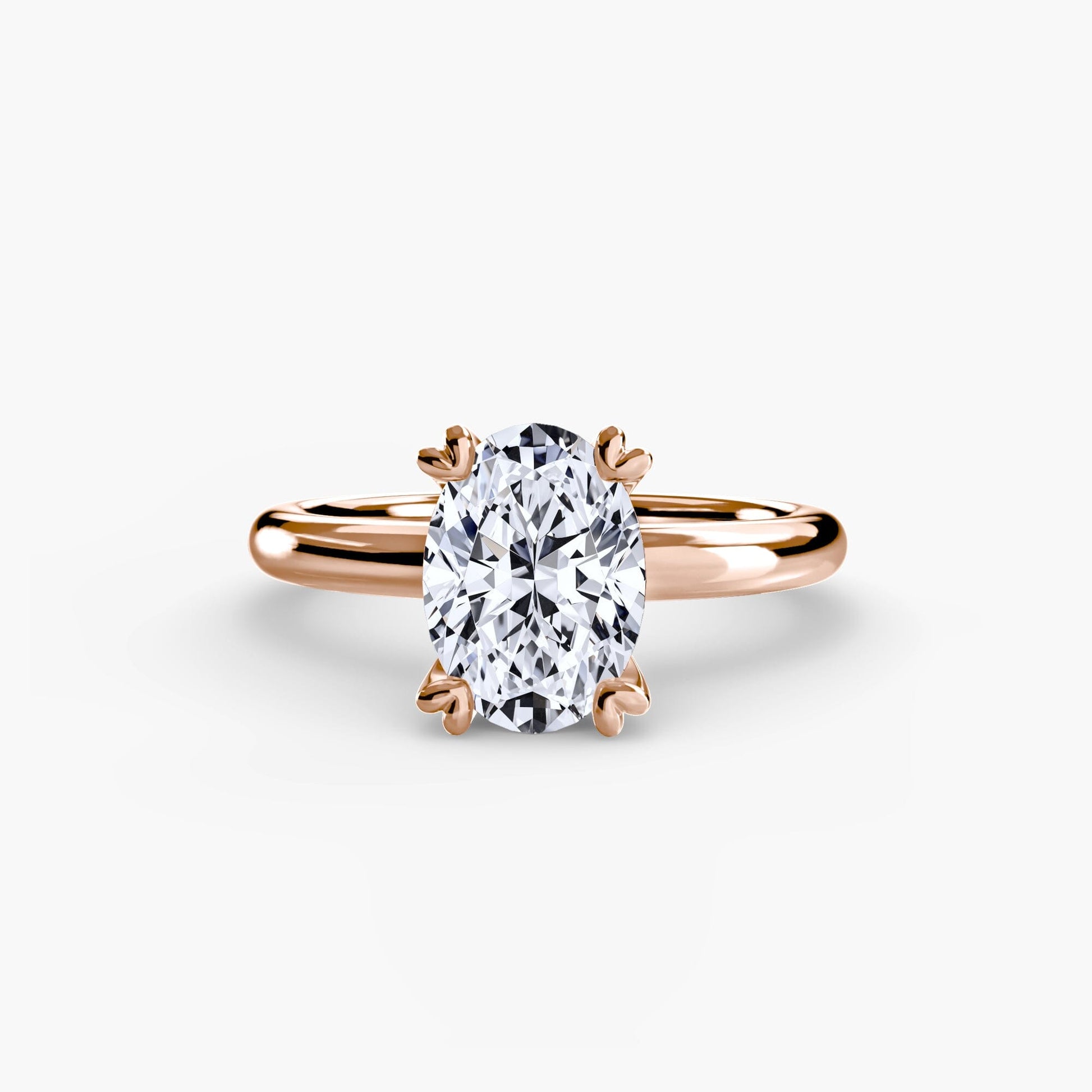 Solitaire ring 2 setting Aces Jewellers 
