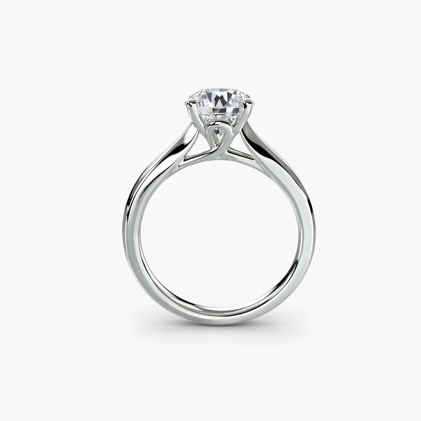 Solitaire ring 3 setting Aces Jewellers 