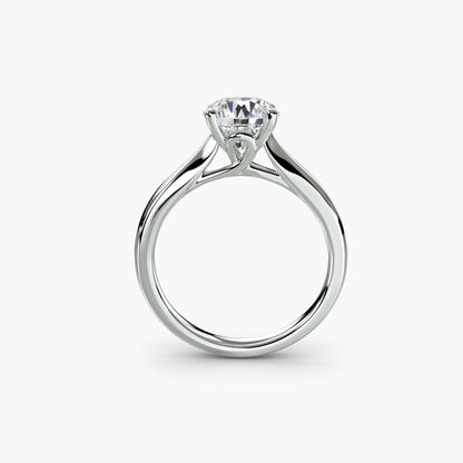 Solitaire ring 3 setting Aces Jewellers 