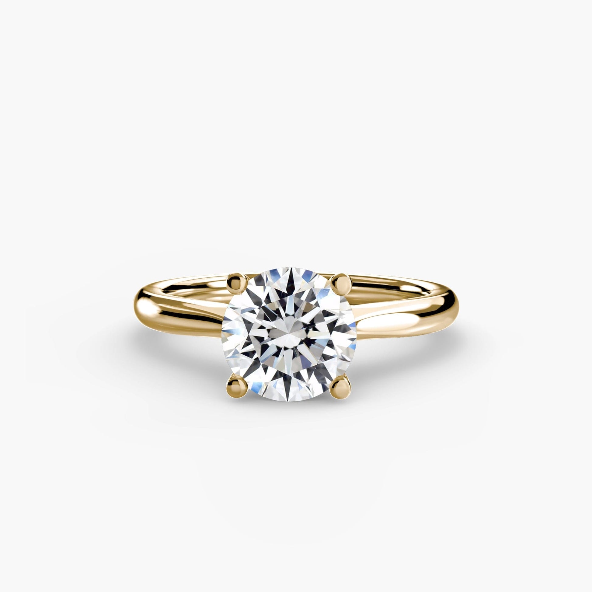 Solitaire ring 3 setting Aces Jewellers 