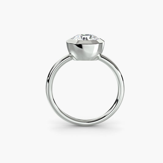 The Bezel Set Solitaire setting Aces Jewellers 