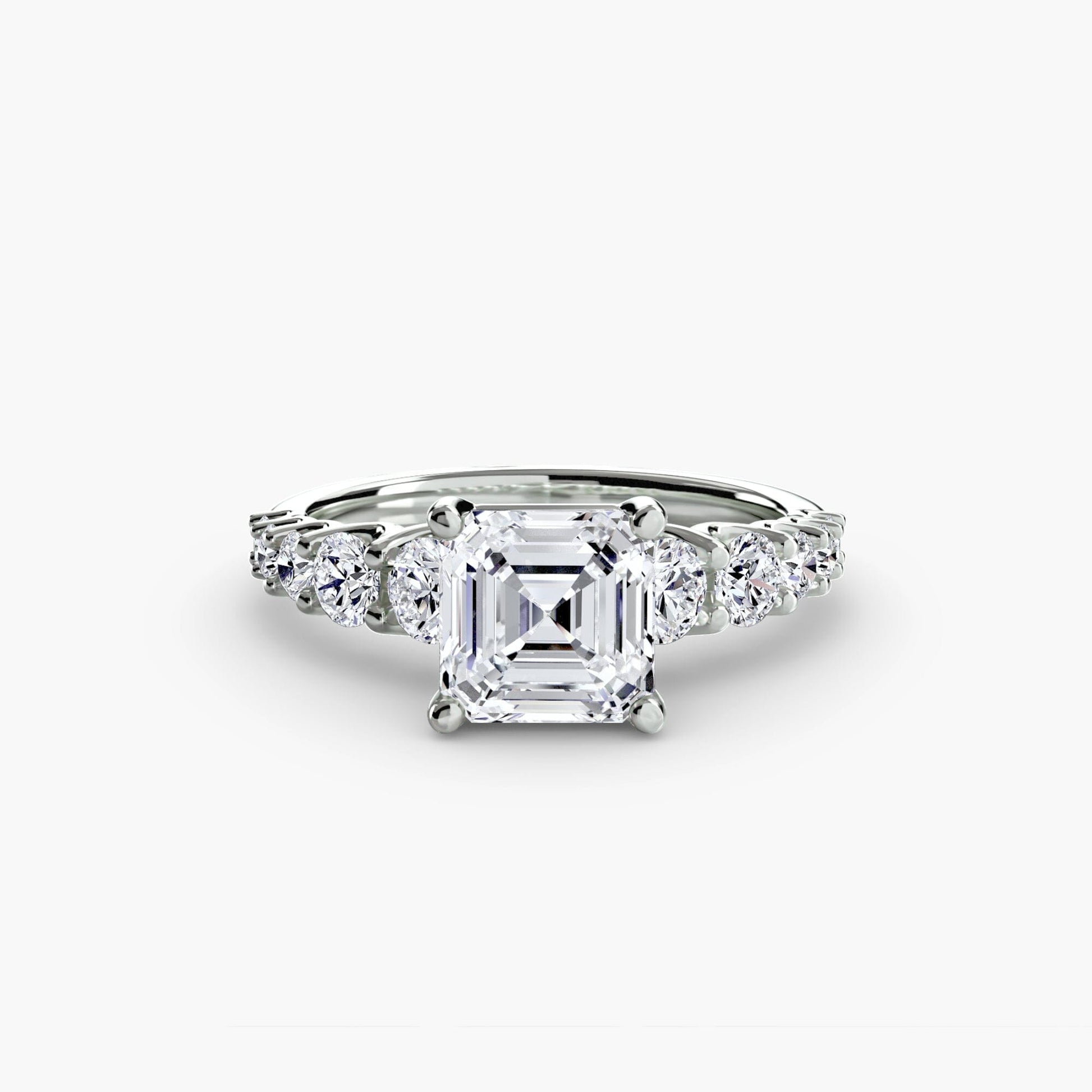 The Graduated Accent Ring setting Aces Jewellers 