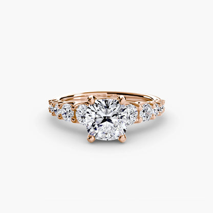 The Graduated Accent Ring setting Aces Jewellers 