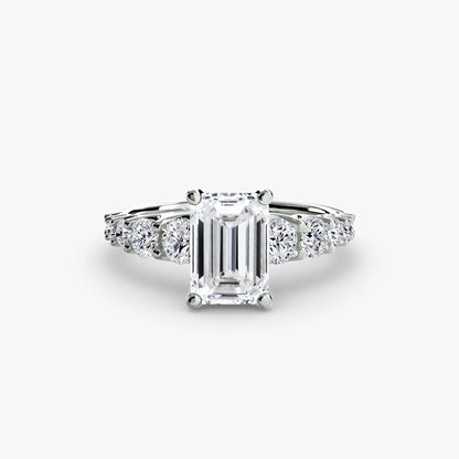 The Graduated Accent Ring setting Aces Jewellers 