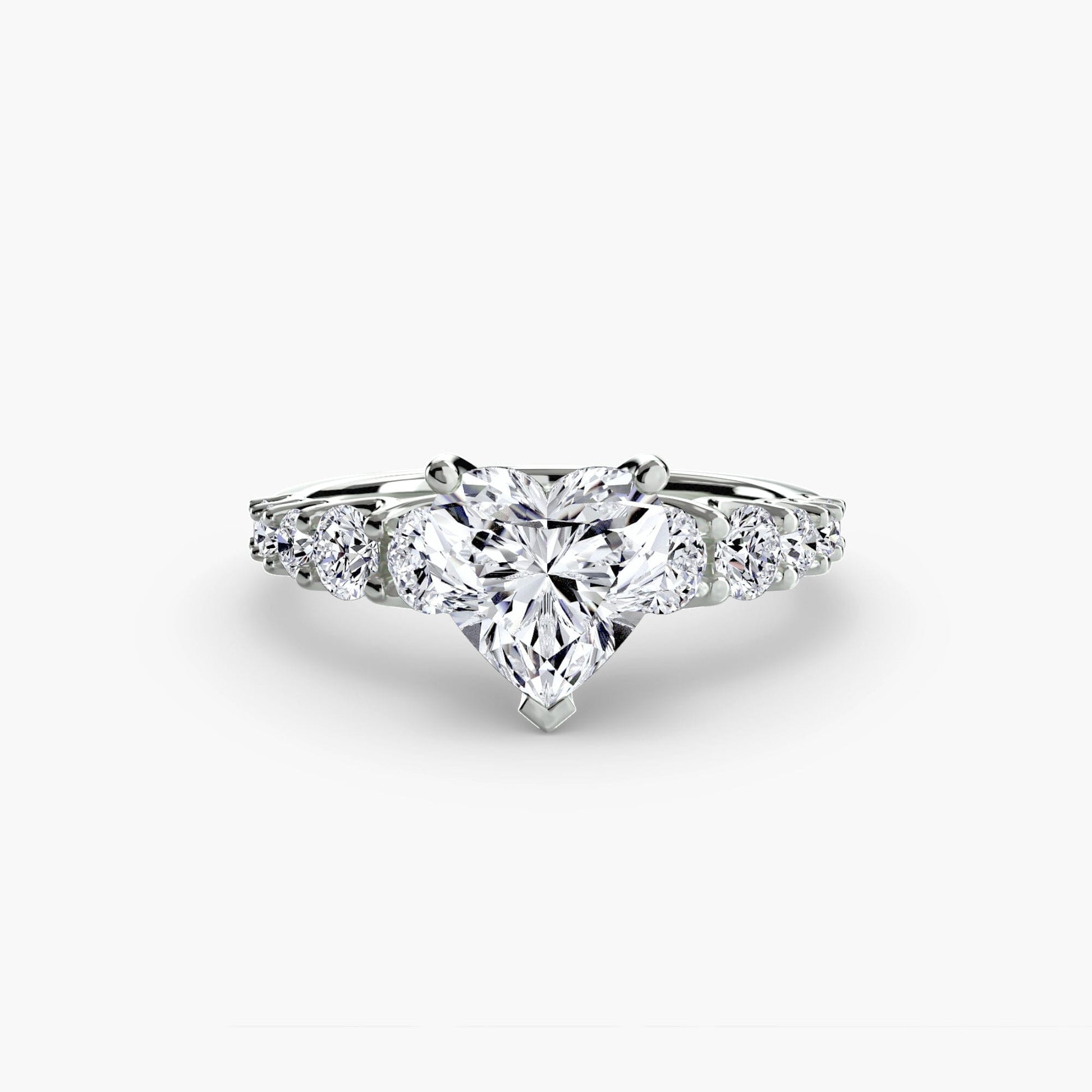 The Graduated Accent Ring setting Aces Jewellers 