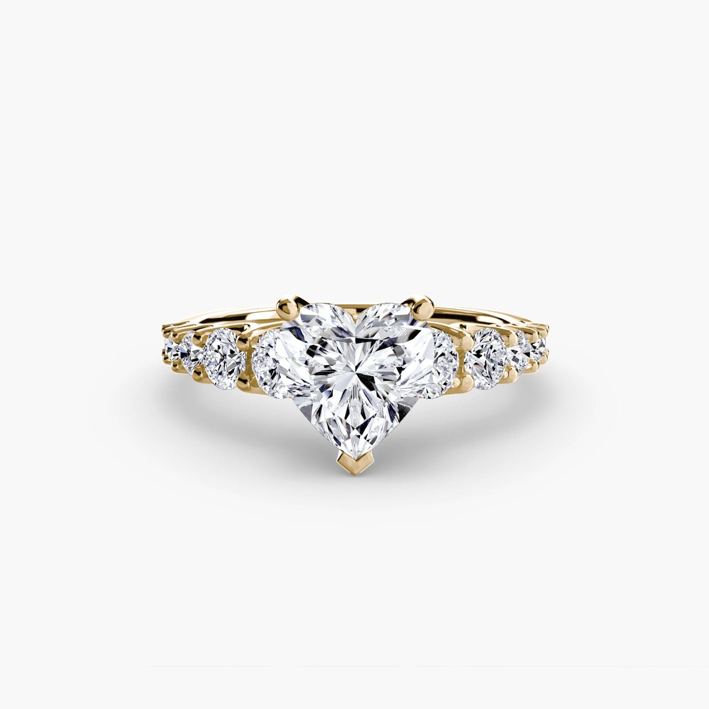 The Graduated Accent Ring setting Aces Jewellers 