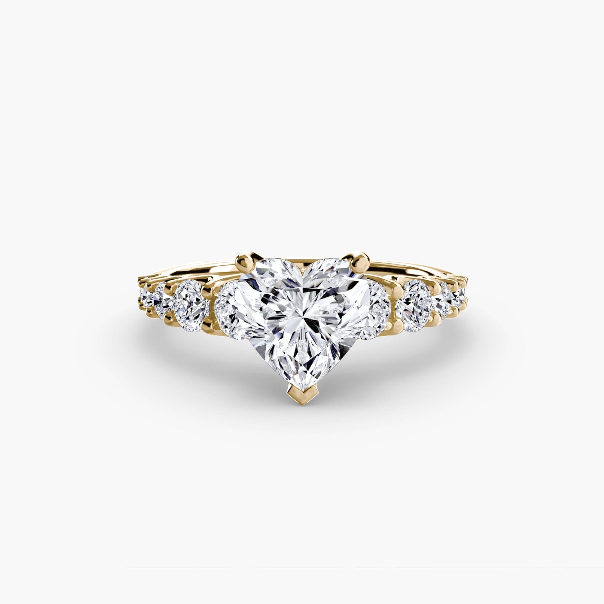 The Graduated Accent Ring setting Aces Jewellers 