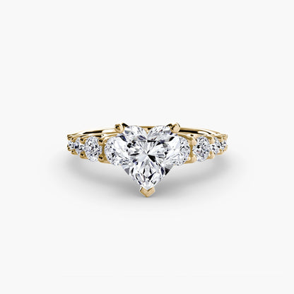 The Graduated Accent Ring setting Aces Jewellers 