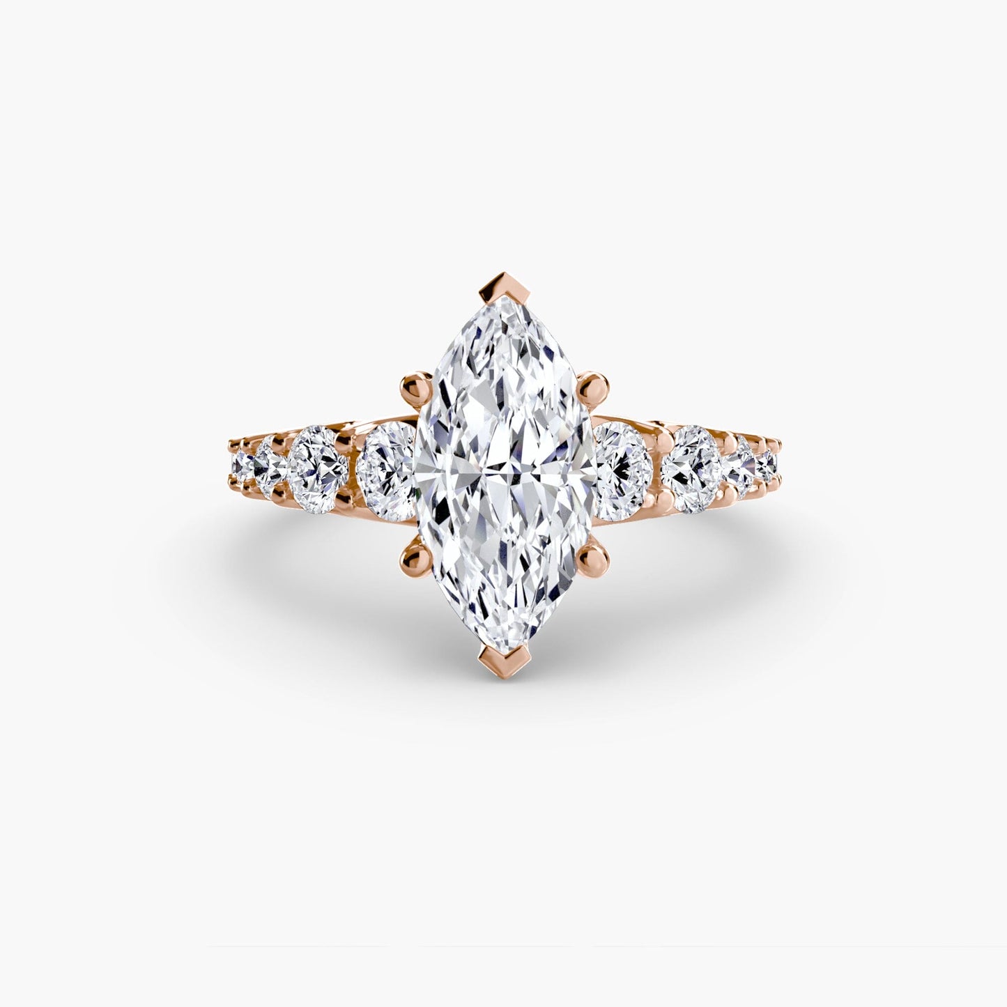 The Graduated Accent Ring setting Aces Jewellers 