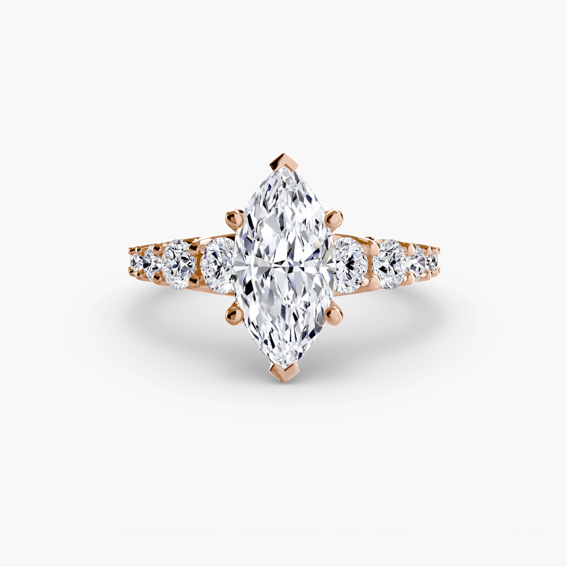 The Graduated Accent Ring setting Aces Jewellers 