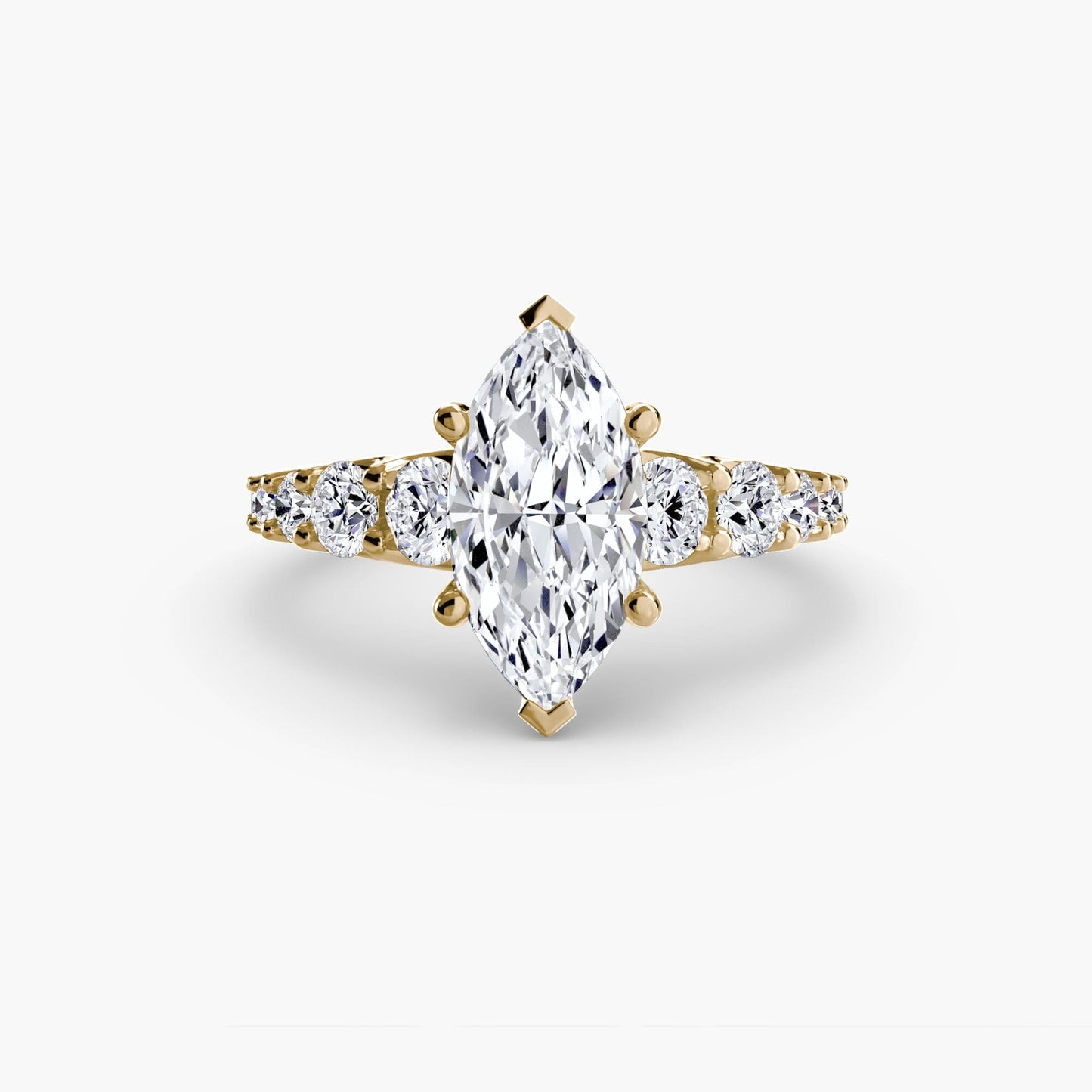 The Graduated Accent Ring setting Aces Jewellers 