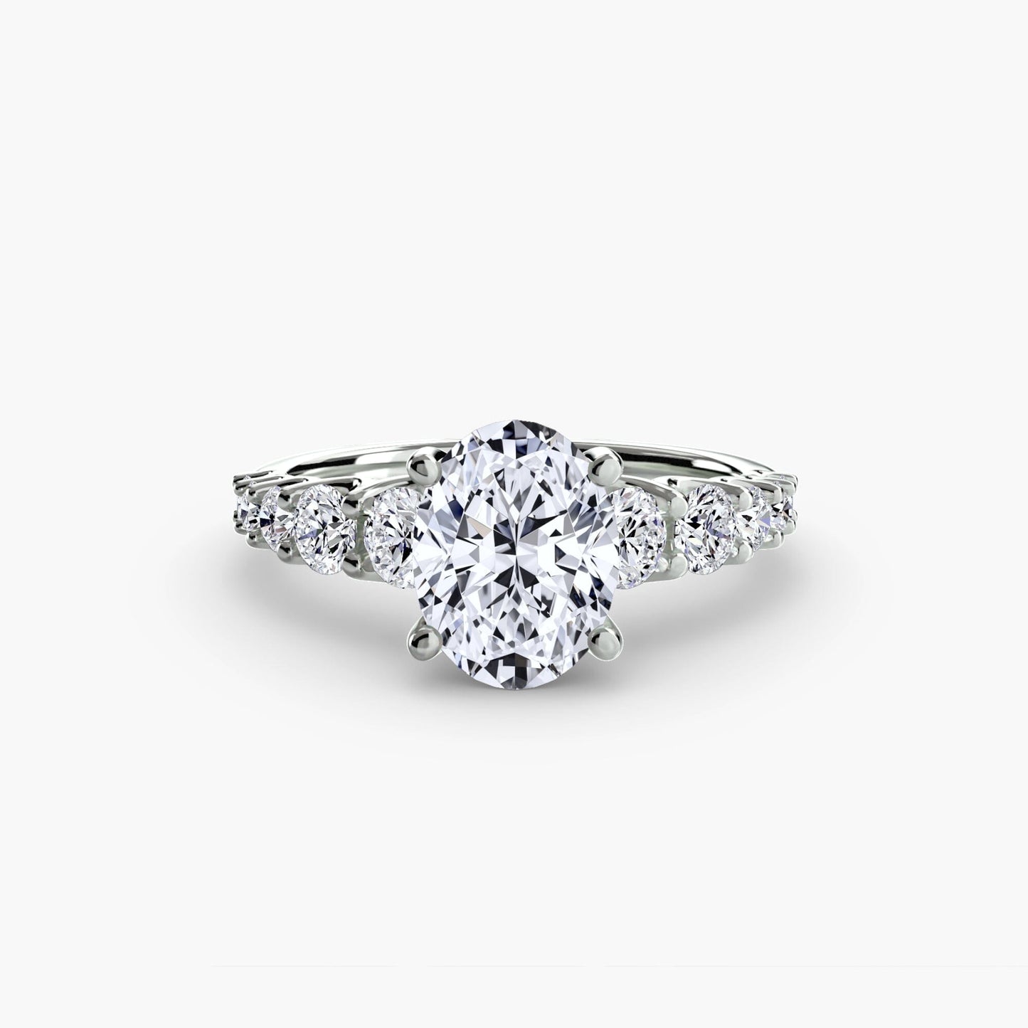 The Graduated Accent Ring setting Aces Jewellers 