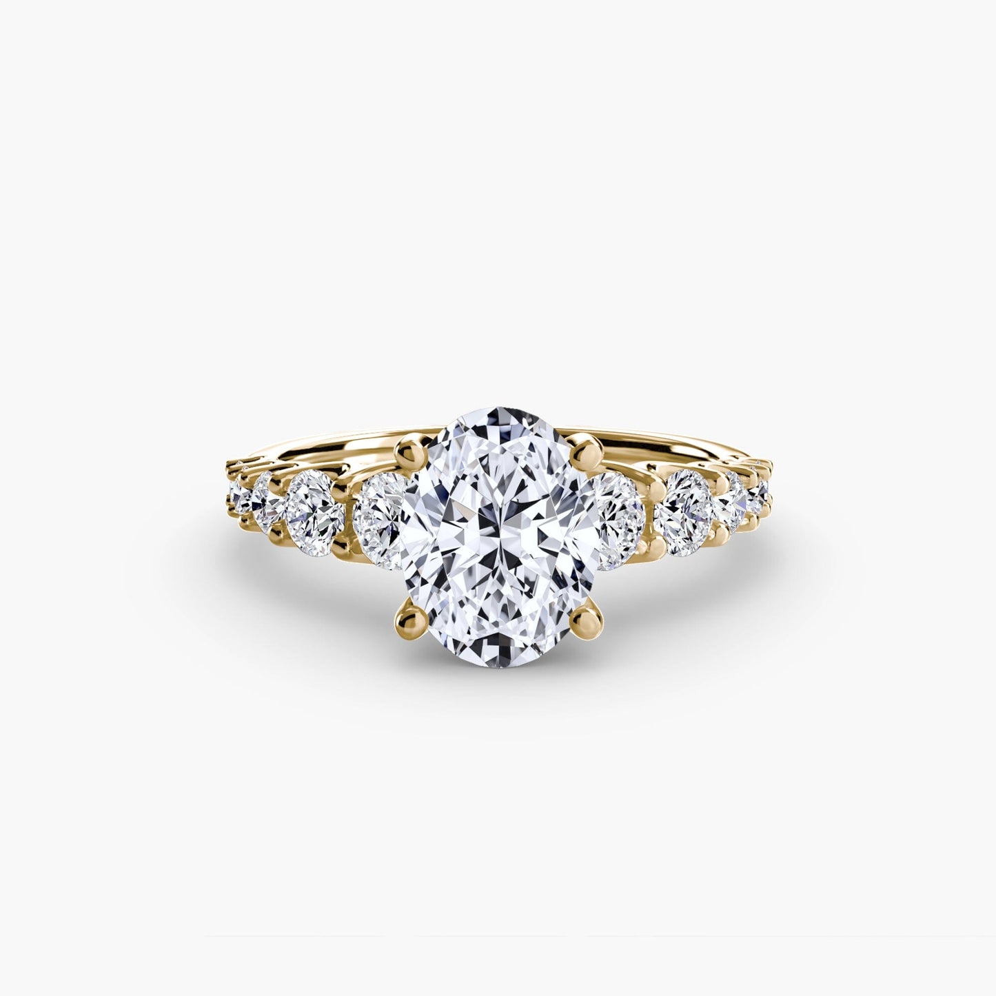 The Graduated Accent Ring setting Aces Jewellers 