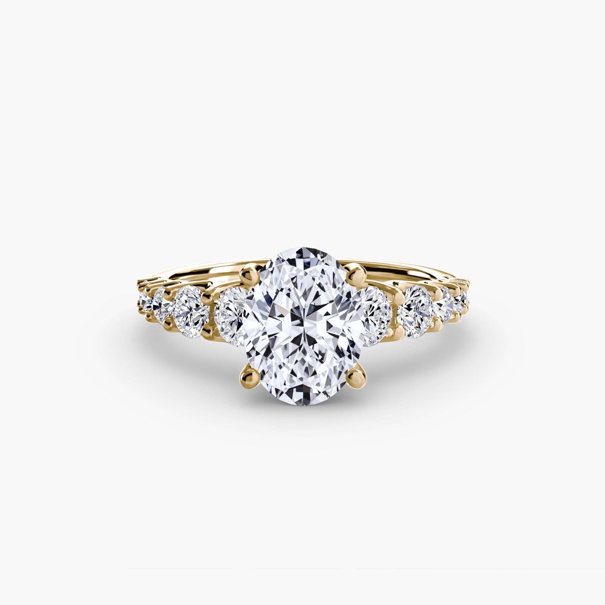 The Graduated Accent Ring setting Aces Jewellers 