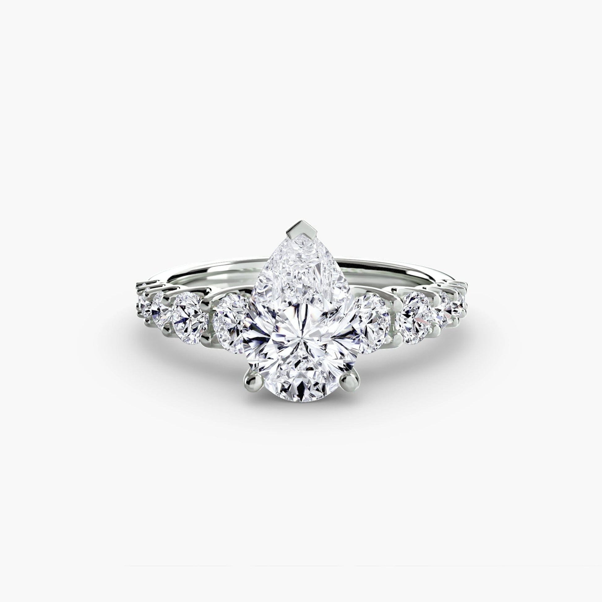 The Graduated Accent Ring setting Aces Jewellers 
