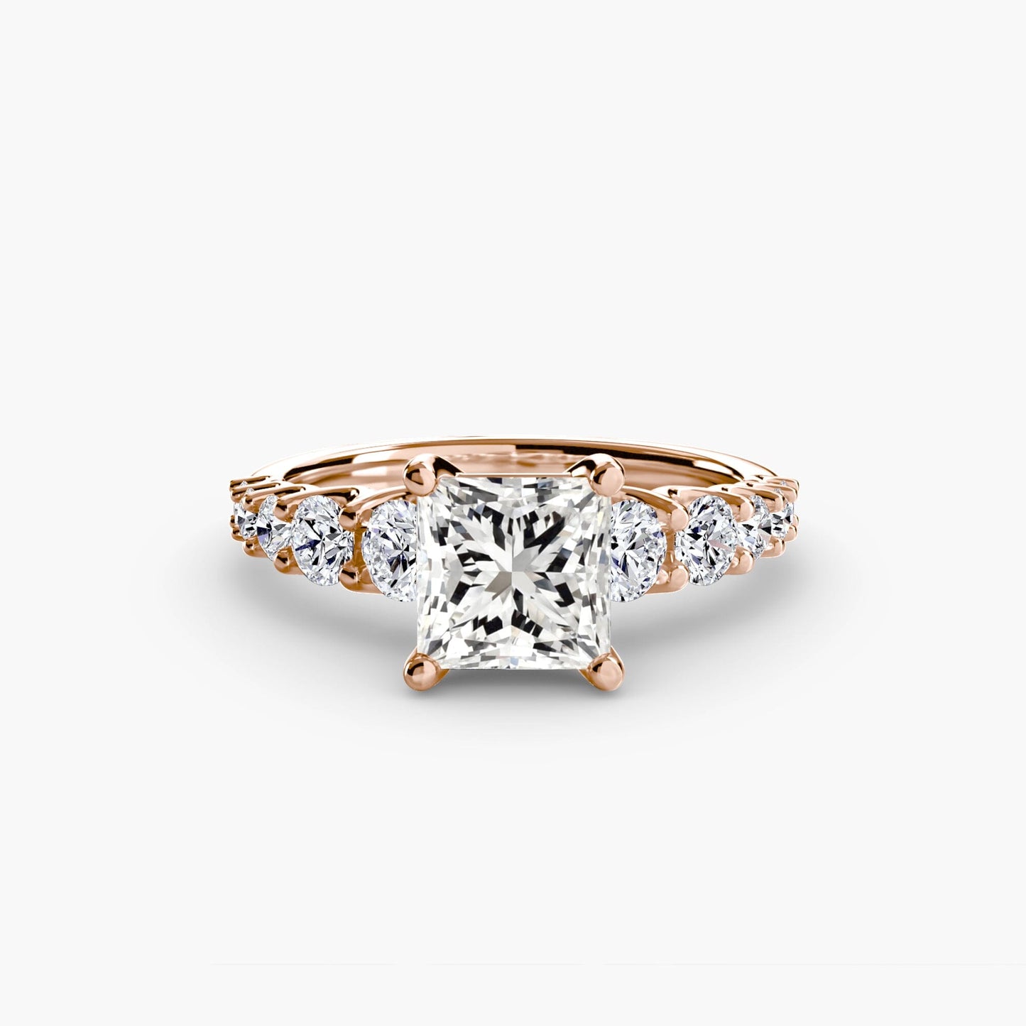 The Graduated Accent Ring setting Aces Jewellers 