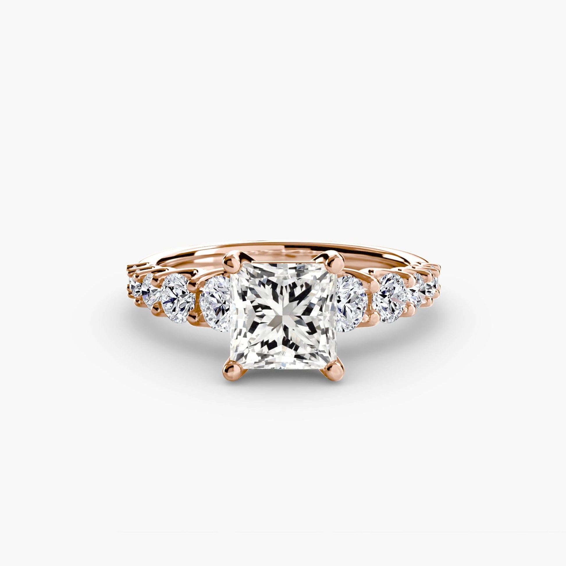 The Graduated Accent Ring setting Aces Jewellers 
