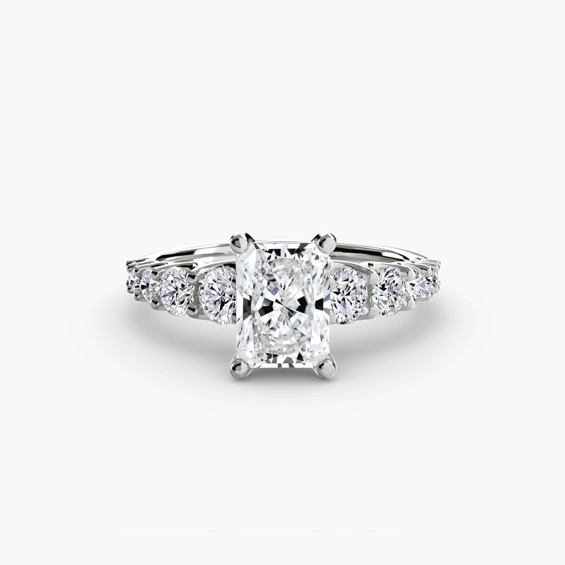 The Graduated Accent Ring setting Aces Jewellers 