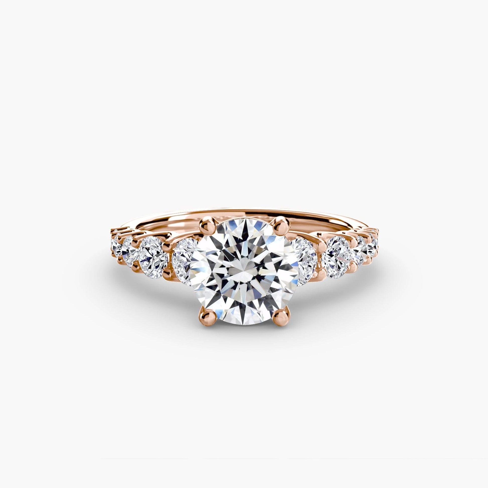 The Graduated Accent Ring setting Aces Jewellers 