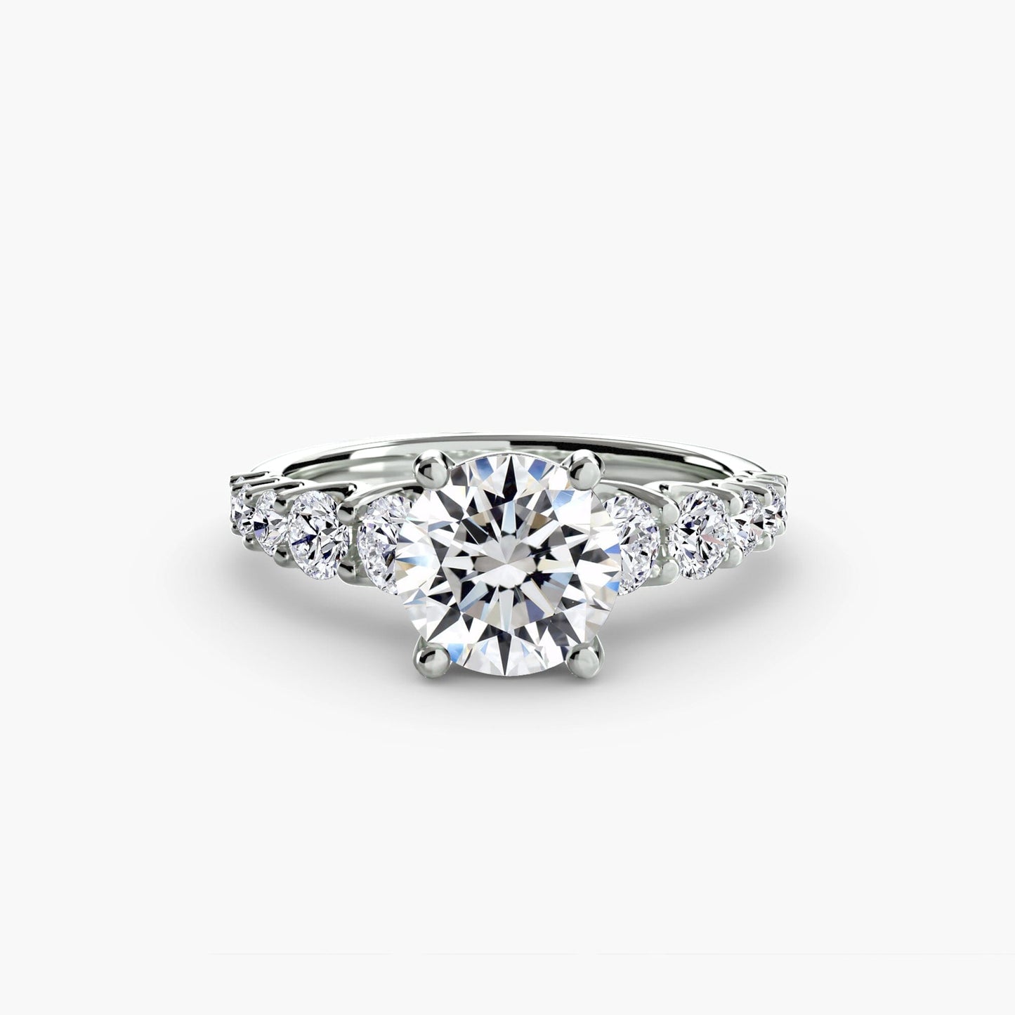 The Graduated Accent Ring setting Aces Jewellers 