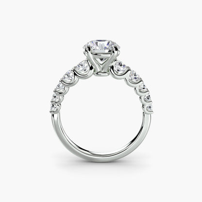 The Graduated Accent Ring setting Aces Jewellers 