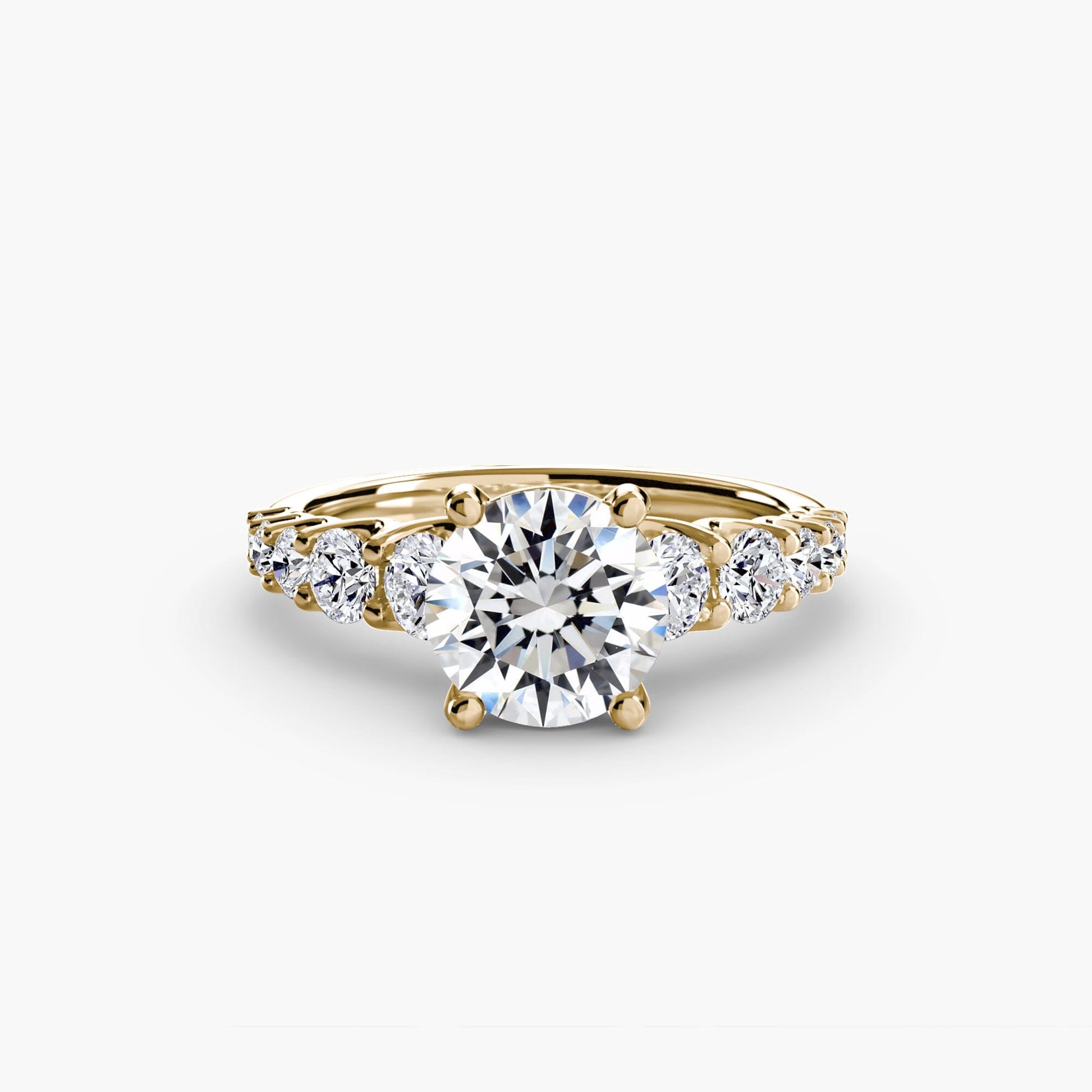 The Graduated Accent Ring setting Aces Jewellers 