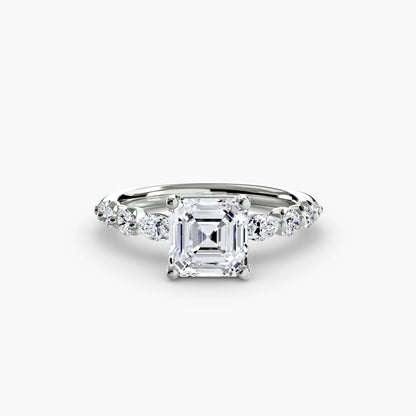 The Tiered Accent Ring setting Aces Jewellers 