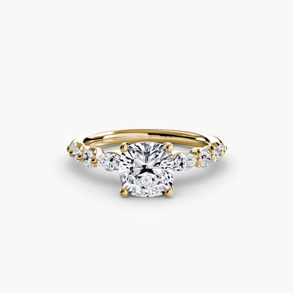 The Tiered Accent Ring setting Aces Jewellers 