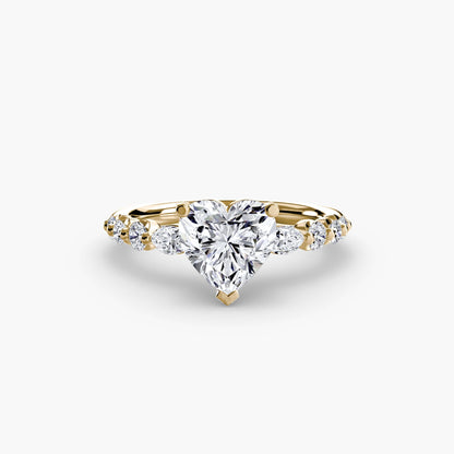 The Tiered Accent Ring setting Aces Jewellers 