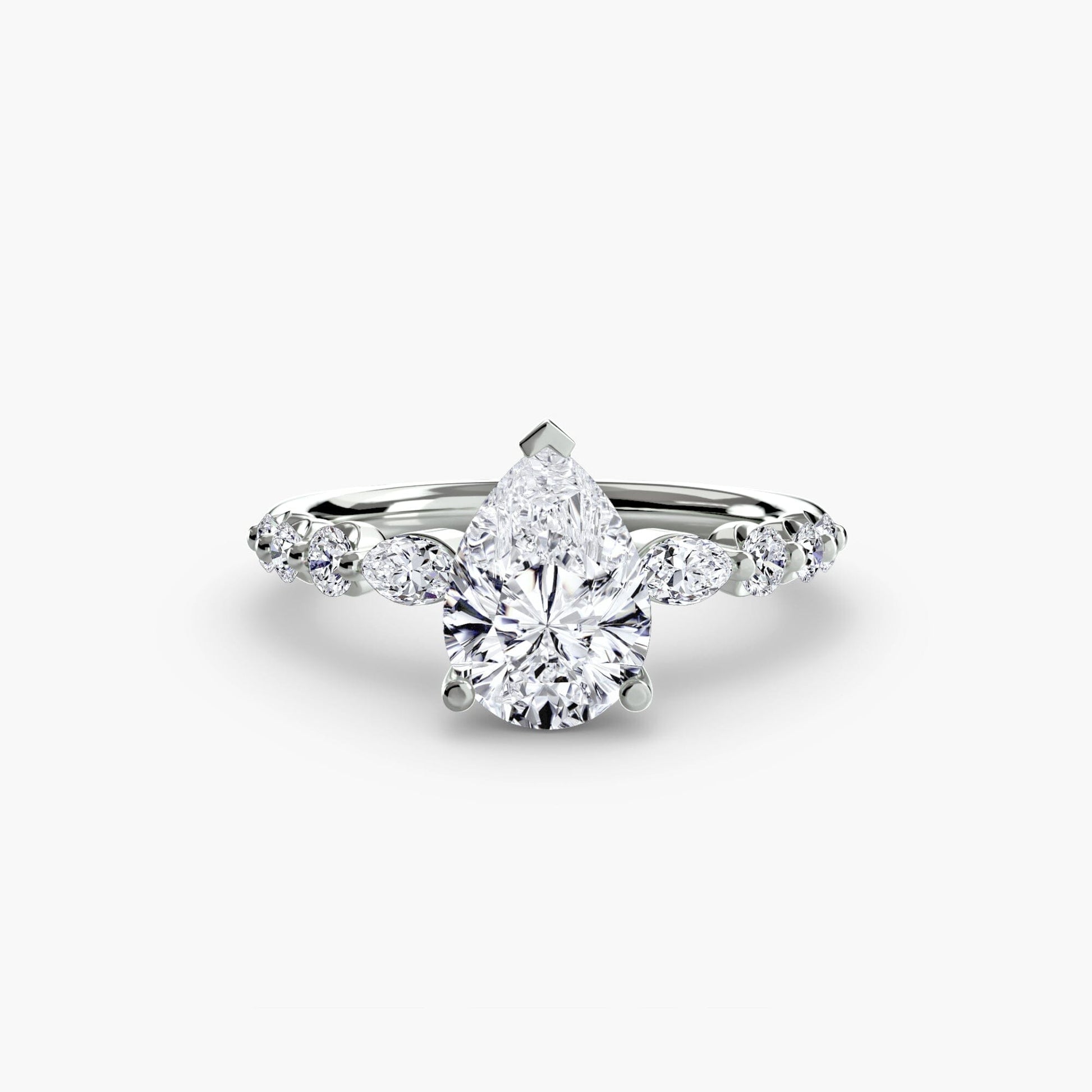 The Tiered Accent Ring setting Aces Jewellers 