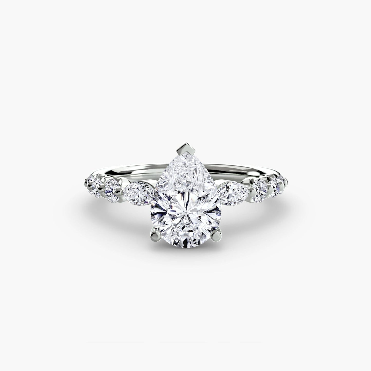 The Tiered Accent Ring setting Aces Jewellers 