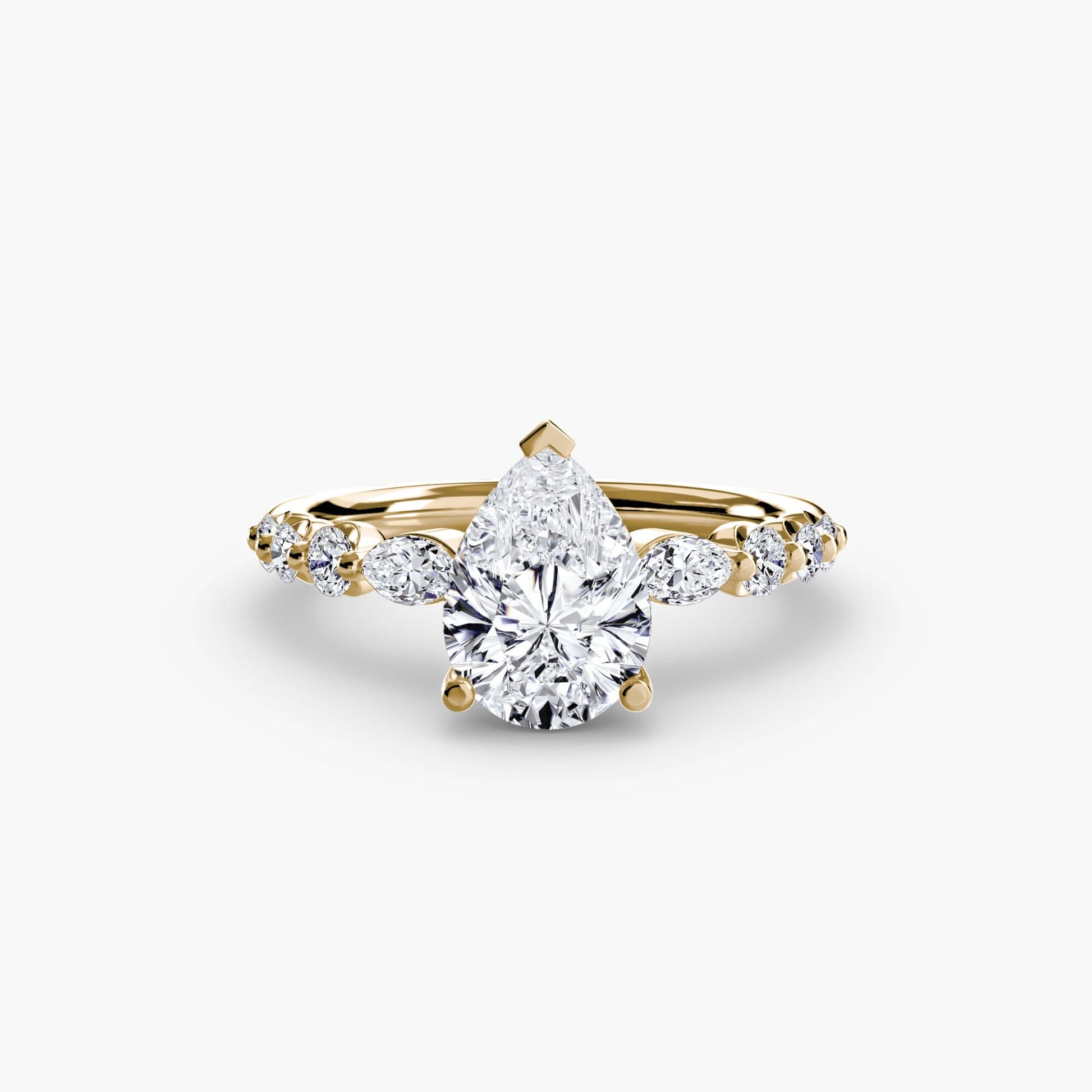 The Tiered Accent Ring setting Aces Jewellers 