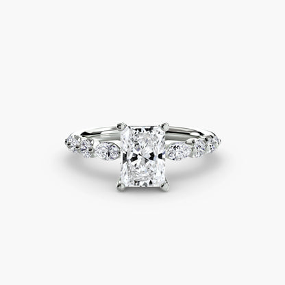 The Tiered Accent Ring setting Aces Jewellers 