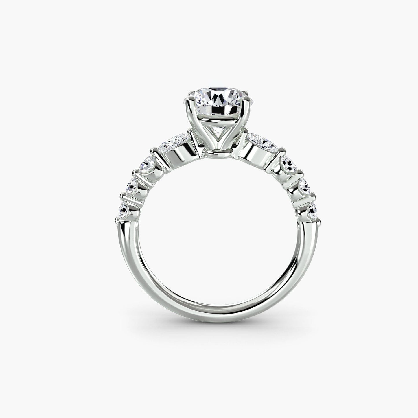 The Tiered Accent Ring setting Aces Jewellers 