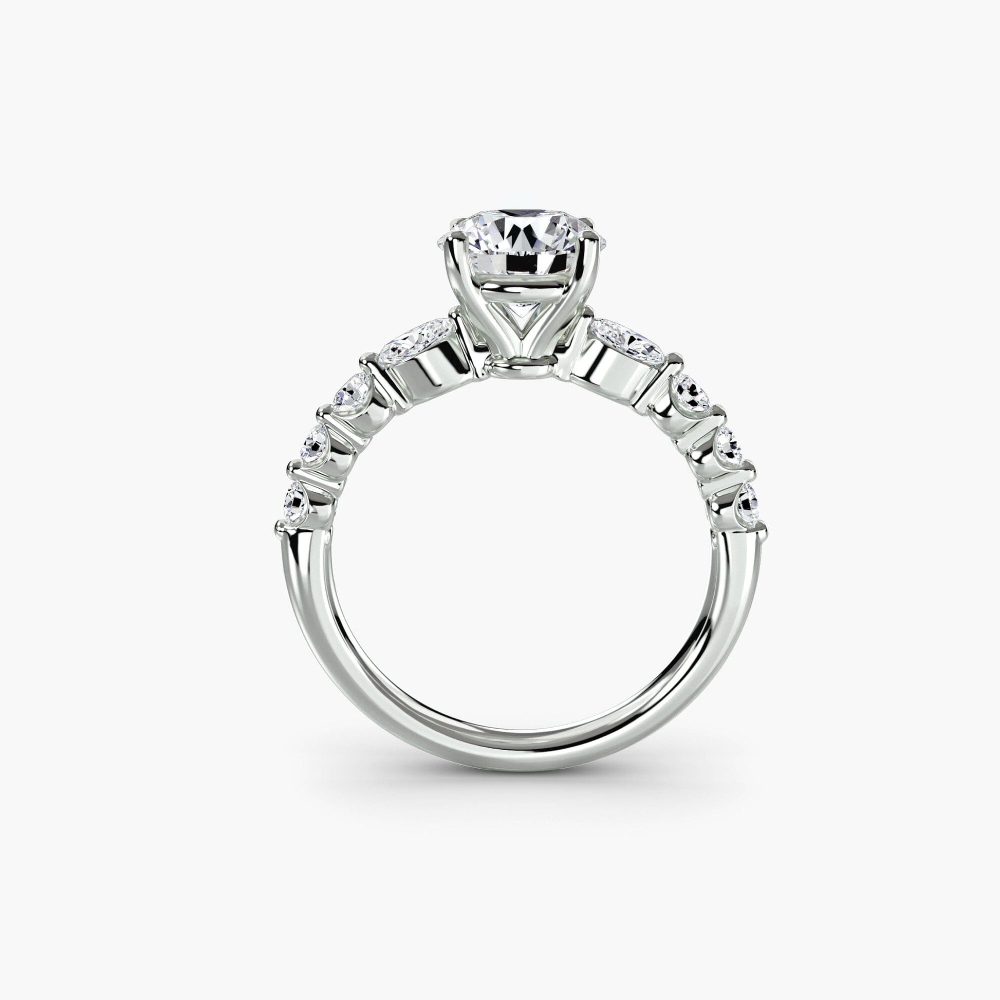 The Tiered Accent Ring setting Aces Jewellers 