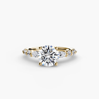 The Tiered Accent Ring setting Aces Jewellers 