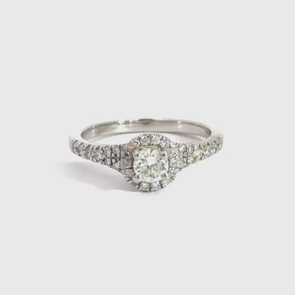 Platinum Diamond Ring