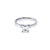 Platinum Solitaire Emerald Cut Diamond Engagement Ring Aces Jewellers 